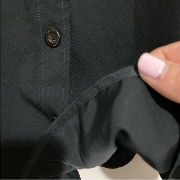 Everlane Japanese GoWeave Circle Skirt, Black, Size 8 - Picture 8 of 8